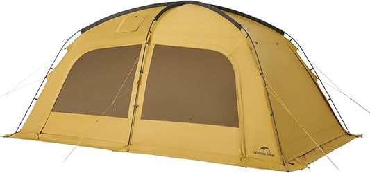 Naturehike Dune Hot Tent with Stove Jack,Double Layer 4 Season Tent,Waterproof 2-4 Person Tents for Camping