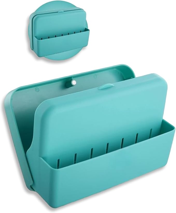 Cooler Accessories for Coleman YETI Coolers, Magnetic Storage Box,8.4 x 2.9 x 5.7 inch Organizer for Sunglasses, Scissors,Small Gadgets, Green