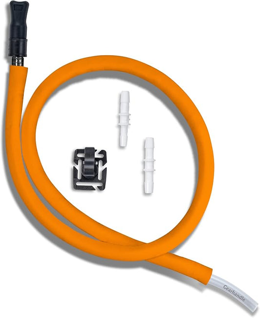 Drink Tube Replacement or Extension for Replacing Your Hydration Backpack Water Bladder Drink Tube. Add or Extend to Your Current Water Bladder Drink Tube Hose.