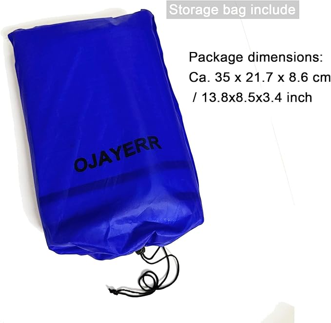 Camping Mat Foam Foil Blanket for Camping Foam Pad Insulating Foil Mat Sleeping Tent Pad Thermal Aluminum Camping mat for Reflecting Heat