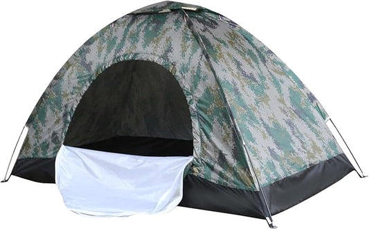 Camping Tent 2/3/4 Person, Waterproof & Windproof Tents with Rain Fly and Carrying Bag, Easy Setup Instant Family Travel Tent, for Backpacking, Hiking, Camping