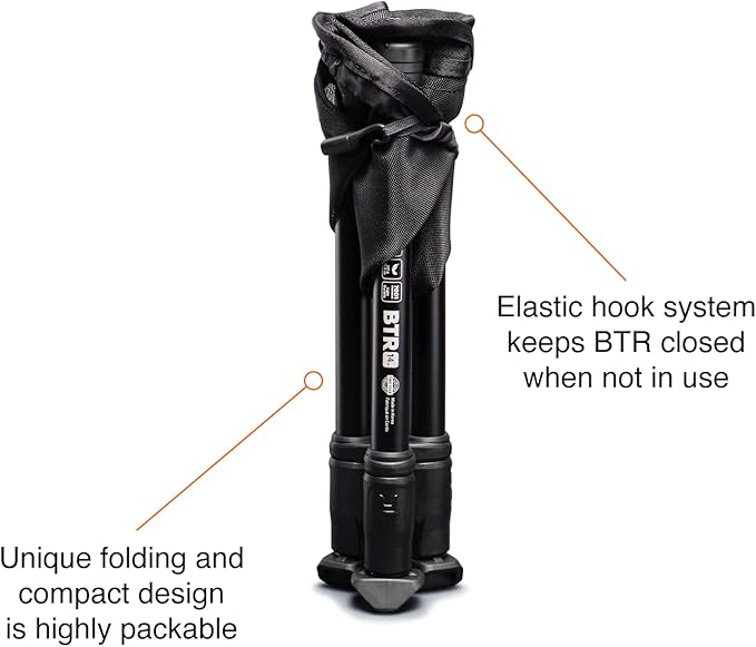 Hillsound BTR Stool for Ultralight Backpacking & Hiking, Lightweight Camping Chairs, Compact Portable Outdoor Seat
