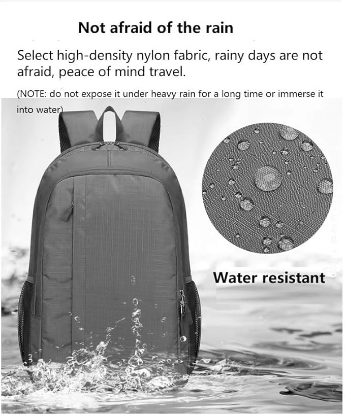 Ultra Lightweight Packable Hiking Backpack Small Foldable Travel Hiking Camping Daypack Casual Outdoor Day Bag for Men Women 25L