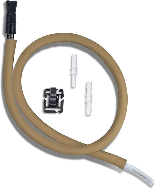 Drink Tube Replacement or Extension for Replacing Your Hydration Backpack Water Bladder Drink Tube. Add or Extend to Your Current Water Bladder Drink Tube Hose.