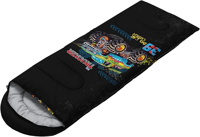 Sleeping Bags for Adults and Kids Camping Sleeping Bags for Girls and Boys Lightweight Waterproof Cold/Warm Sleeping Bag for 3 Season