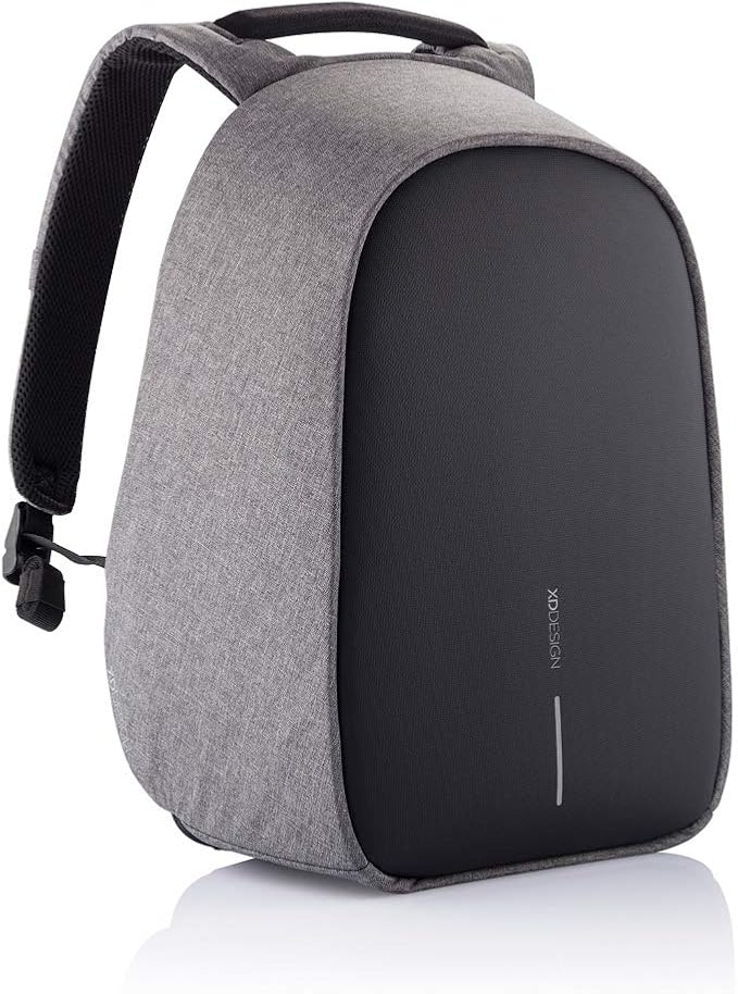 XDDesign Bobby Hero 16 Liter Anti Theft Laptop Backpack, Padded 15.6" Laptop Sleeve, Recycled Material, Water Repellent, USB Charging Port, Travel Carry on Flight Approved for Men&Women
