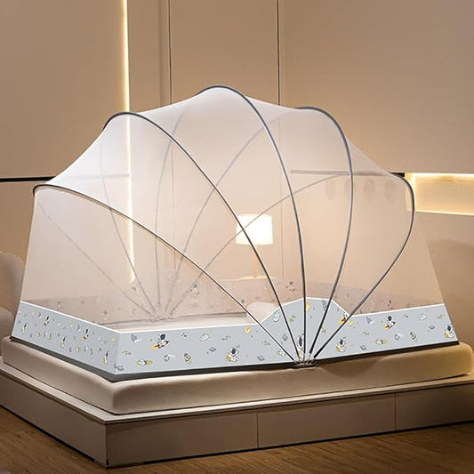 Foldable Mosquito Net, Summer Portable Household Blackout Bed Canopy, Installation-Free Pop-Up Bed Net Tent, Suitable for Indoor Or Outdoor(F,39.4x76.8x49.2in)
