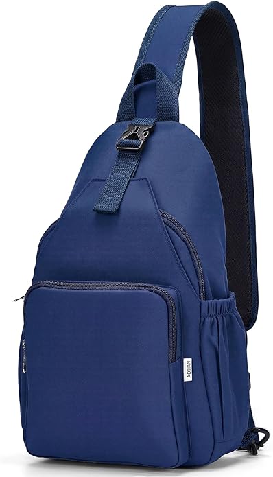 AOTIAN Anti-Theft Sling Backpack - Lightweight Water-Resistant Chest Daypack for Travel, Hiking & Outdoor