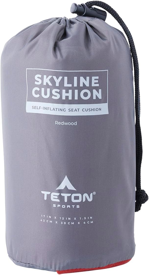 TETON Sports Camping Seat Cushion; Stadium Seat; Office Chair; Car Pad; Inflatable