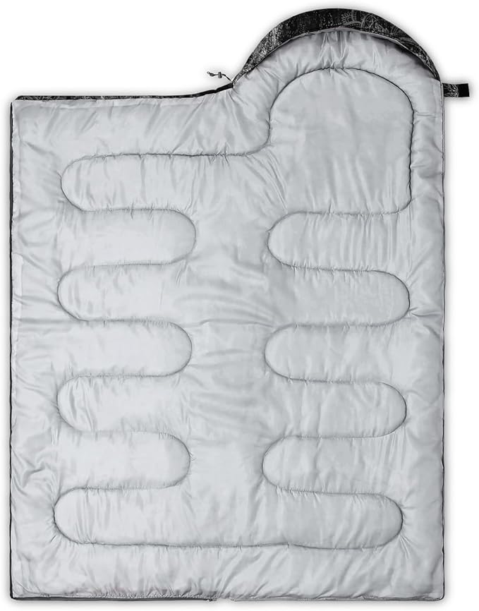 Sleeping Bags for Adults and Kids Camping Sleeping Bags for Girls and Boys Lightweight Waterproof Cold/Warm 3-Season Outdoor Travel with Compression Bags