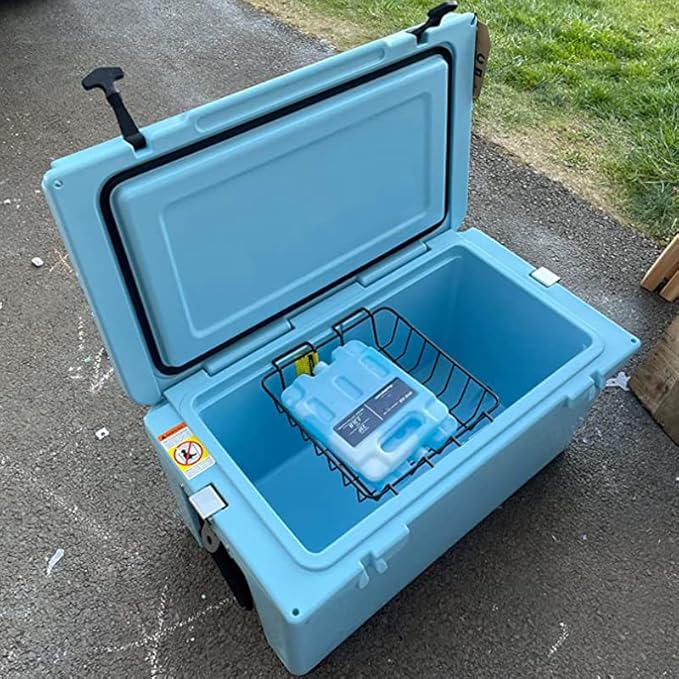 Cooler Basket for RTIC 65,Inside Dry-Goods Basket Compatible with RTIC 65 Coolers,Stainless Steel Wire Cooler Rack