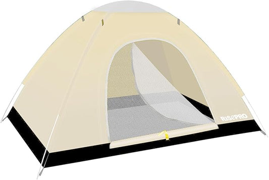 Portable Camping Tent, 2 Person Lightweight, Waterproof Windproof, UV Protection for Outdoor US