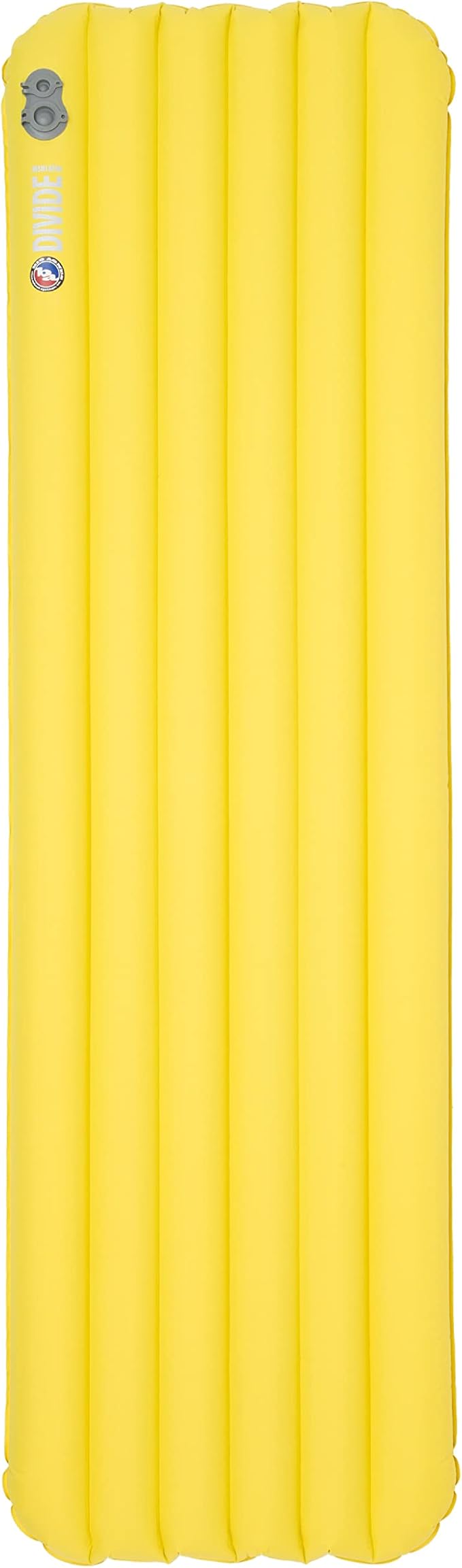 Big Agnes Divide - Lightweight, Compact, Air Chamber Sleeping Pad, Wide Regular, Warm Olive