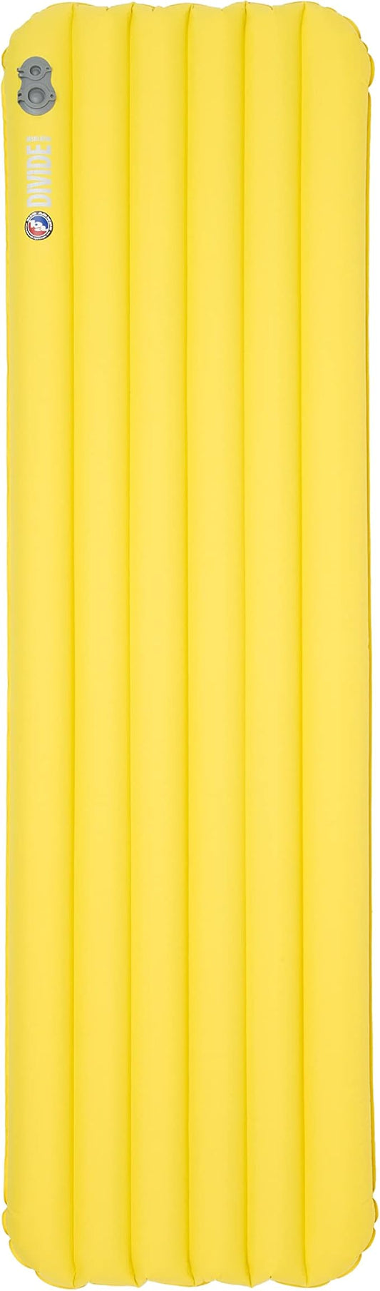 Big Agnes Divide - Lightweight, Compact, Air Chamber Sleeping Pad, Regular, Warm Olive