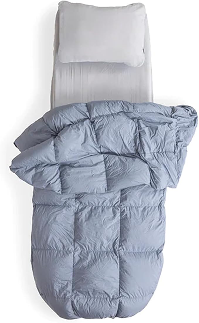 HEST Packable Down Comforter for Camping, Single Size - Warm Outdoor Puffy Blanket, Down Blanket with 50-L Tote, Hydrophobic Duck Down - Perfect for Hiking, Camping, Backpacking & Outdoor Adventures