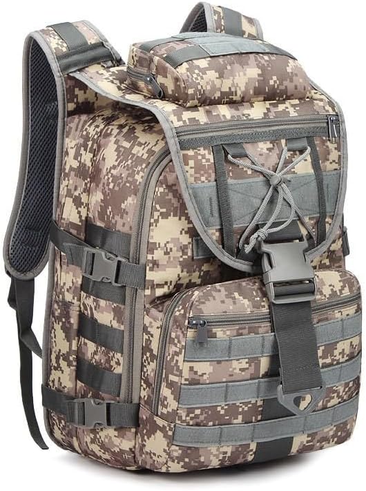 Tactical Backpack Military Molle Hiking 40L Outdoor camouflage travel camping tactical digital camouflage