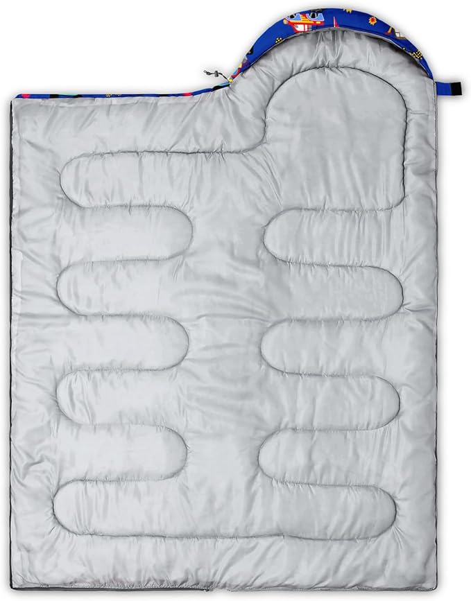 Sleeping Bags for Adults and Kids Camping Sleeping Bags for Girls and Boys Lightweight Waterproof Cold/Warm 3-Season Outdoor Travel with Compression Bags