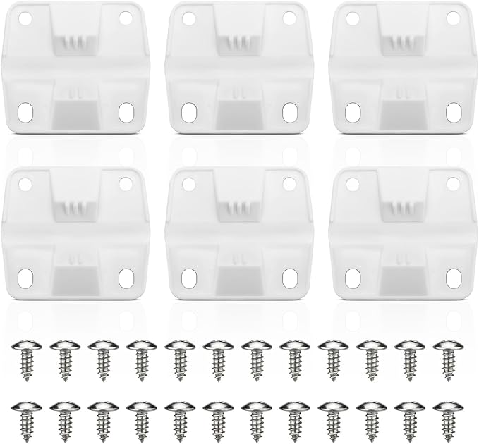 Cooler Hinges Replacement for Coleman Xtreme Cooler Hinges Coleman Ice Chest Hinges, Ice Chest Cooler Parts, for Rubbermaid Cooler Parts, 6 Pack