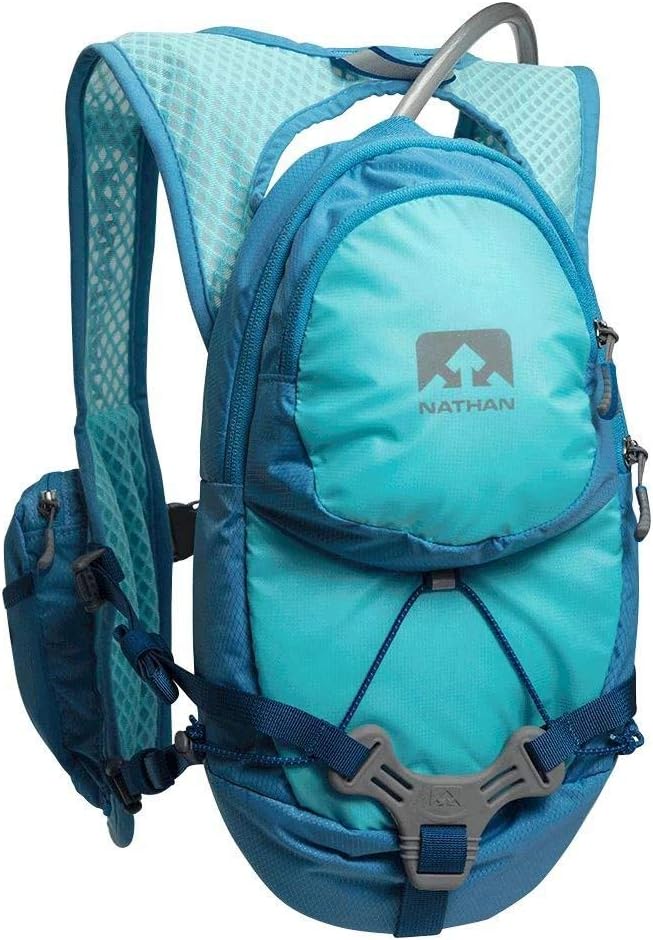 Nathan Hydration Vest with 2 Liter Bladder Included, Running Vest for Men and Women, Running Backpack w/ Smartphone Pocket, One Size Fits Most