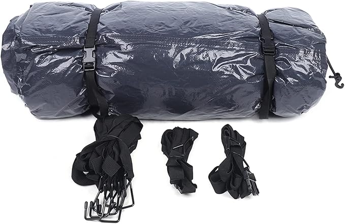 Car Rooftop Tent,Vehicle Camping Tent w/Double Door,Outdoor Universal Fit Camping Truck Tents for SUV Van, Hatchback, Pickup 8.2'*8.2'*6.56'