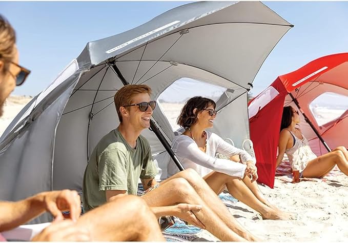 Sport-Brella Premiere XL UPF 50+ Umbrella Shelter for Sun and Rain Protection