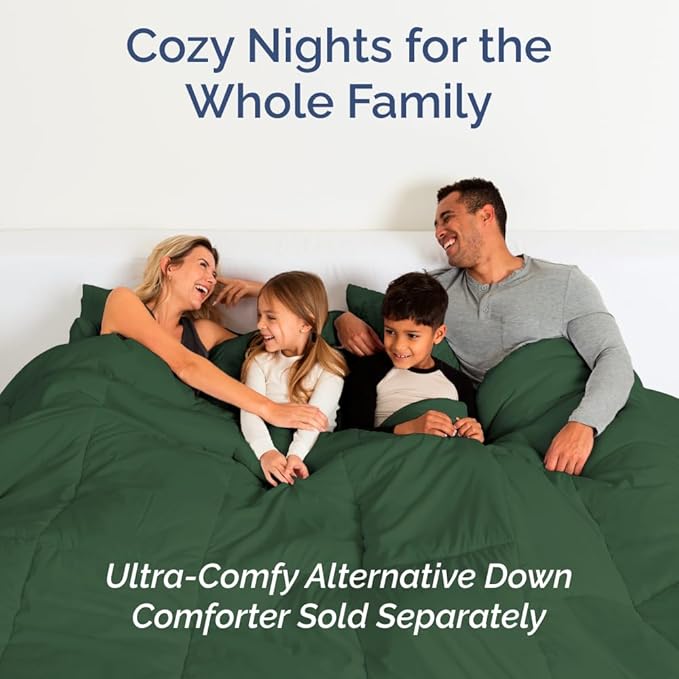 Full XL Bed Sheet - 4 Piece Full XL Bed Sheets Set - Soft, Breathable & Cooling - Hotel Luxury Bedding for Women, Men, Kids, Teens, Boys & Girls - Deep Pockets, Fade and Wrinkle Free - Emerald Green