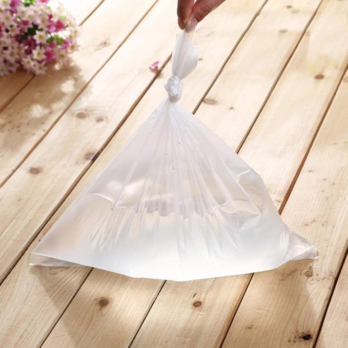 14" X 20" Plastic Produce Bag on a Roll, Clear Food Storage Bags for Bread Fruits Vegetable, 350 Bags/Roll (2 Rolls)