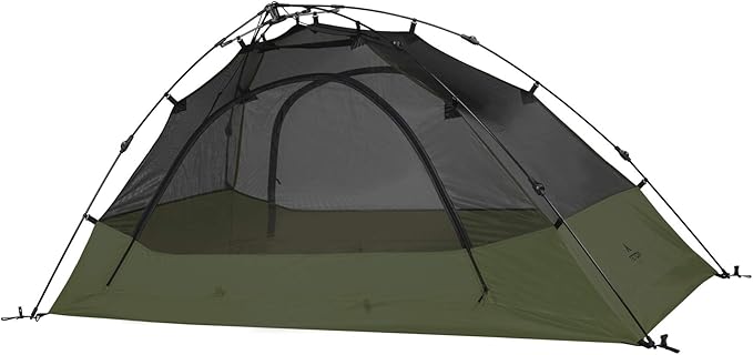 Teton Sports Vista Quick Tent; Dome Camping and Backpacking Tent; Easy Instant Setup; Clip-On Rainfly Included