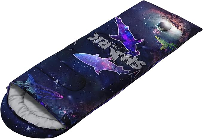 Sleeping Bags for Adults and Kids Camping Sleeping Bags for Girls and Boys Lightweight Waterproof Cold/Warm Sleeping Bag for 3 Season