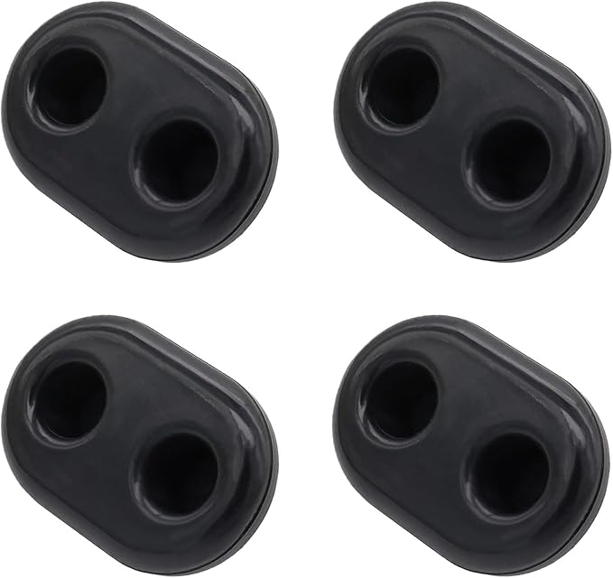 Cooler Feet Replacement Non-Slip Rubber Feet for RTIC Coolers Models 45qt 65qt 110qt 145qt Durable Thickened Rubber Feet Outdoor Camping Protection for YETI Cooler Accessories, Black (4 Pcs)