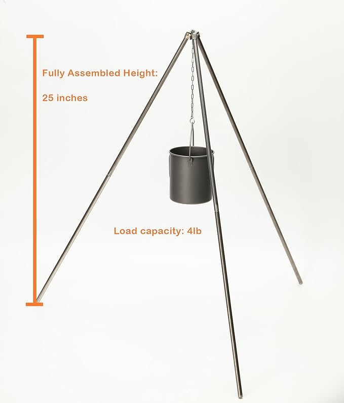 TOAKS Titanium Portable Tripod
