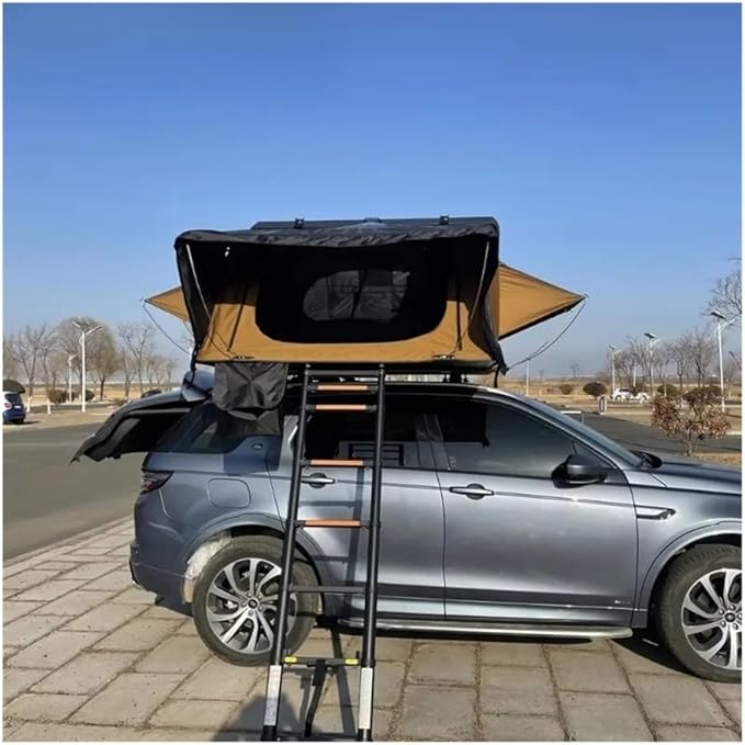 Big Size 3-4 Person Rooftop Tent Aluminum Roof Tent Top Hard Shell Outdoor Camping Roof Top Hard Shell Car Tent