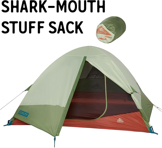 Kelty Discovery Trail 1P Backpacking Bundle - 1 Person Tent + Tent Footprint