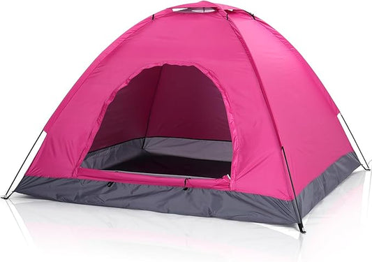Camping Tents for 3-4 Person Camping Dome Tent, Waterproof,Spacious, Lightweight Portable Backpacking Tent for Outdoor Camping Hiking