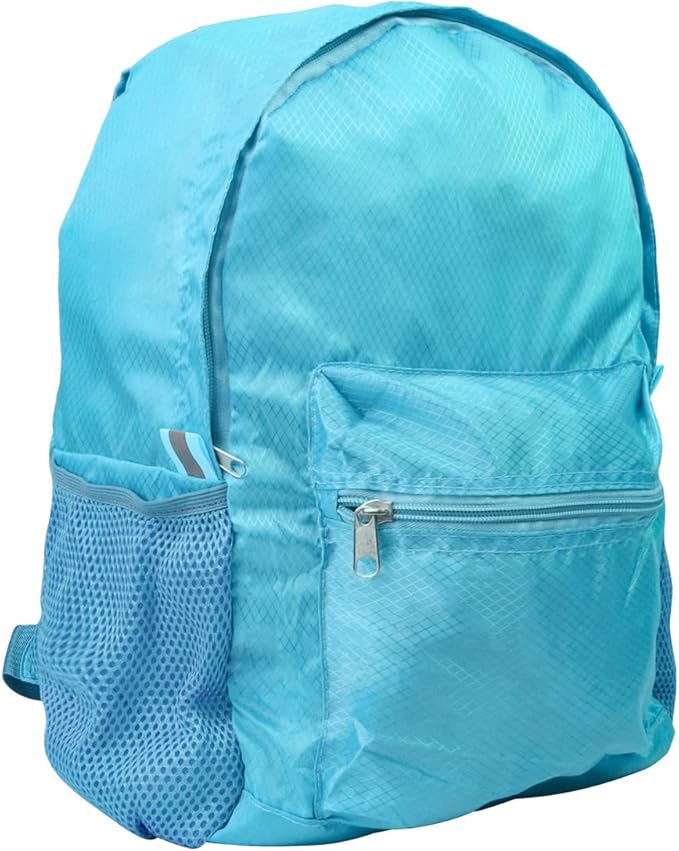 25L Backpack Packable Foldable Ultra Lightweight Water Resistant Durable Camping Travel Hiking Daypack for Men Women (Blue)