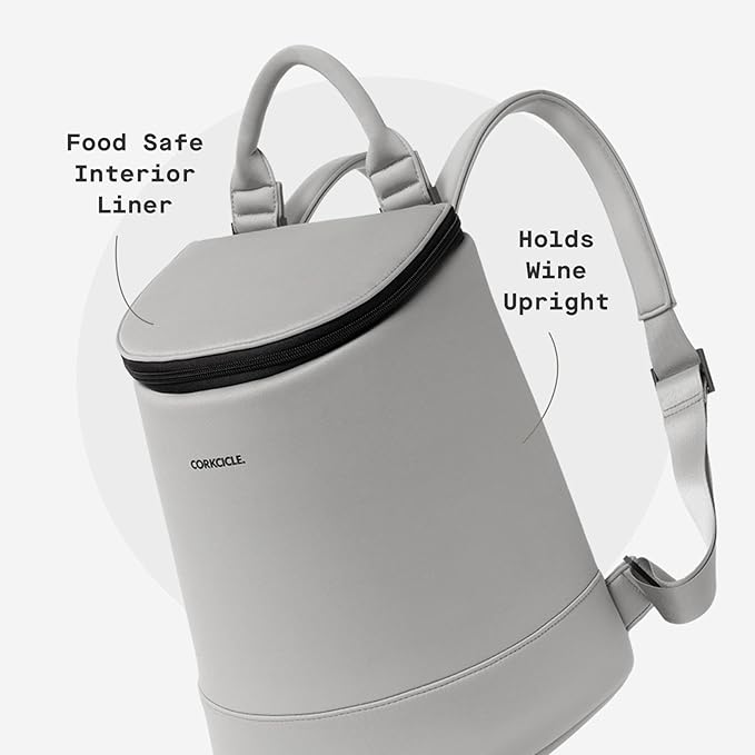 Corkcicle EOLA Cooler Backpack, Waterproof and Leak Proof Insulated Bag, Perfect for Wine, Beer, and Ice Packs