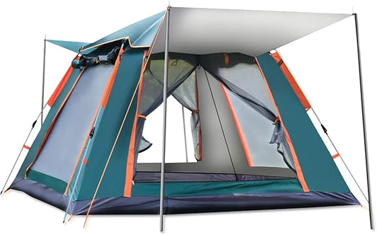 Ergocar Dome Tent Waterproof & Windproof Ultralight 3-4 People Camping Hiking Tent Easy Pop Up for Family, Festival, Hiking, Backpacking & Mountaineering