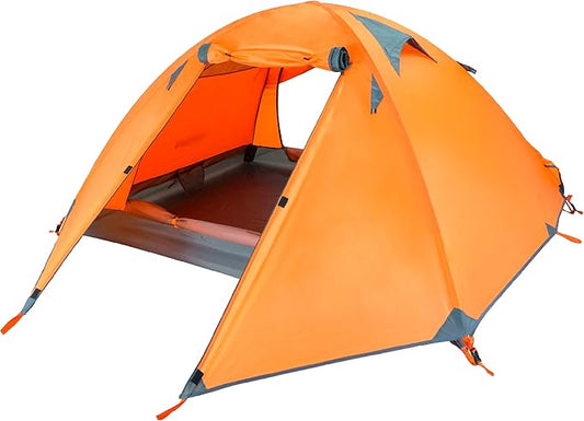 Azarxis 1 2 3 Person 3 Season Tent for Camping Backpacking Hiking Easy Set Up Waterproof Lightweight Professional Double Layer Aluminum Rod & Carry Bag