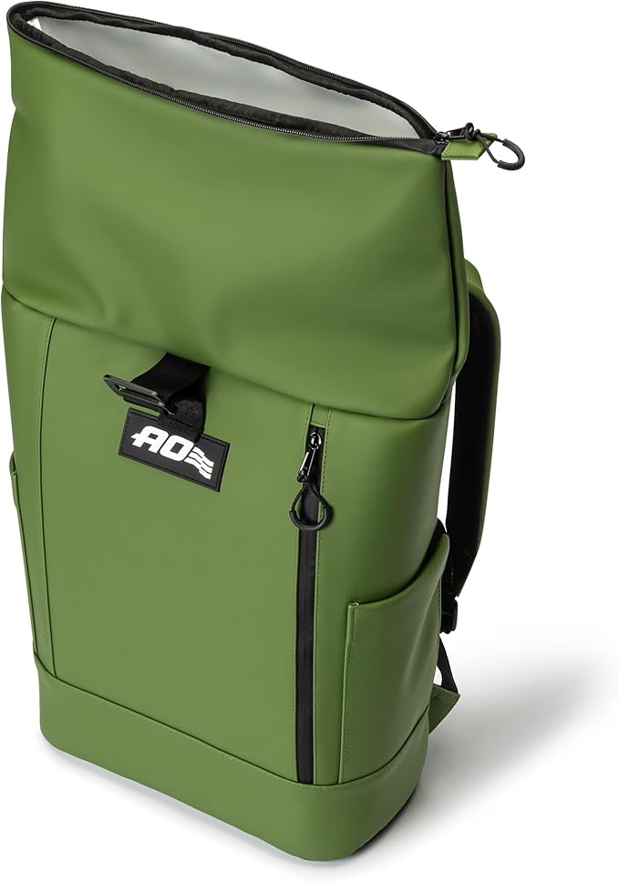 AO Coolers Nomad Backpack Cooler, Water Resistant, Roll-Top and Insulated