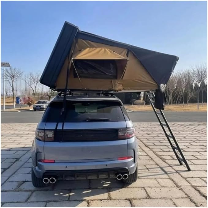 Big Size 3-4 Person Rooftop Tent Aluminum Roof Tent Top Hard Shell Outdoor Camping Roof Top Hard Shell Car Tent