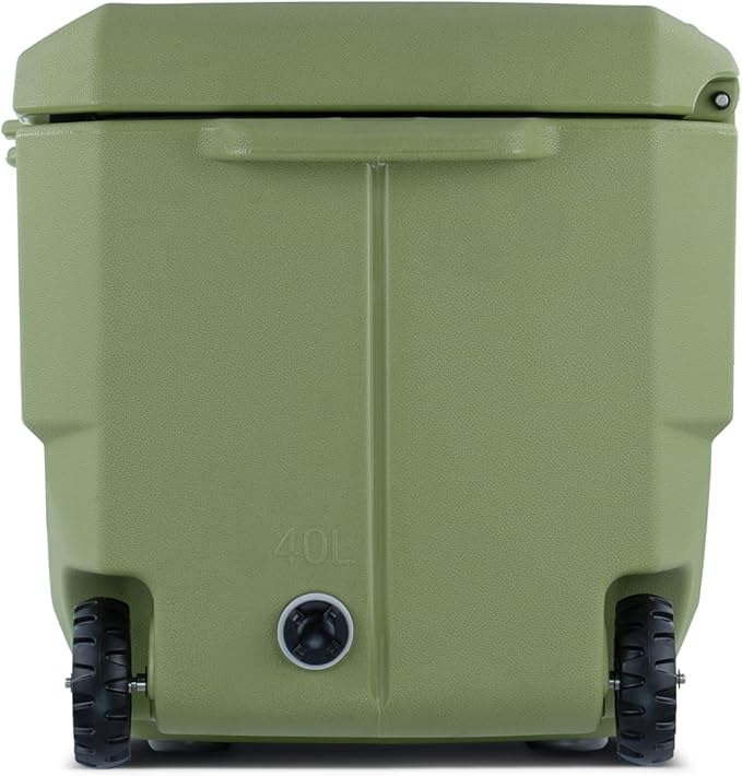 Max Cooler Box (40L) Outdoor Activities, Such as Camping, Fishing, Hiking, and picnics. Box Keeps Cold to 180 Hours (7.5 Day)