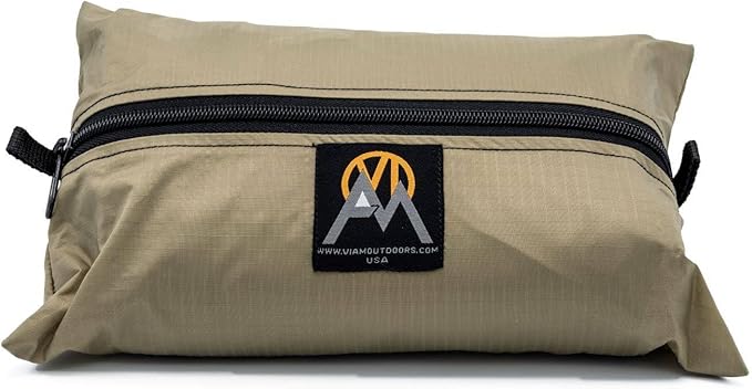VIAM Outdoors | Switchback Ultralight Waterproof Tarp | 1.9oz | Tan