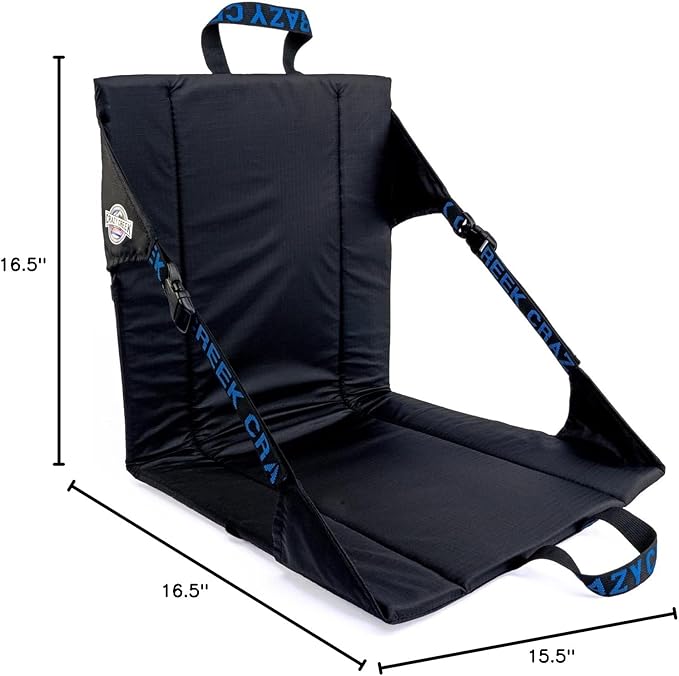 Crazy Creek Original Chair Perfect for Stadium Seats, Camping, Hiking & More, Comfort on All Terrains, Adjustable Straps, Lightweight Design, Water-Resistant