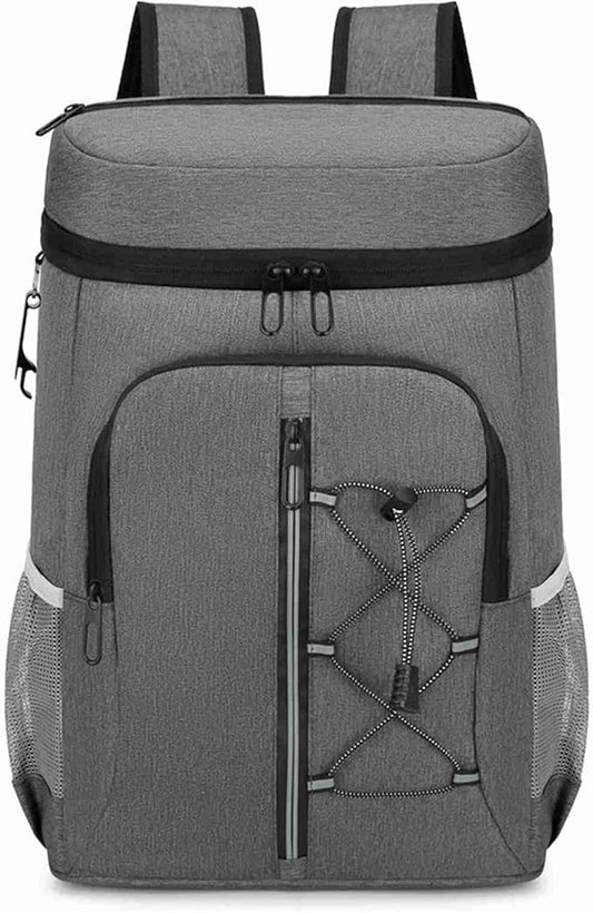 Insulated Cooler Backpack Leak Proof Aluminum Foil Inner Oxford Exterior for Camping Hiking Outdoors