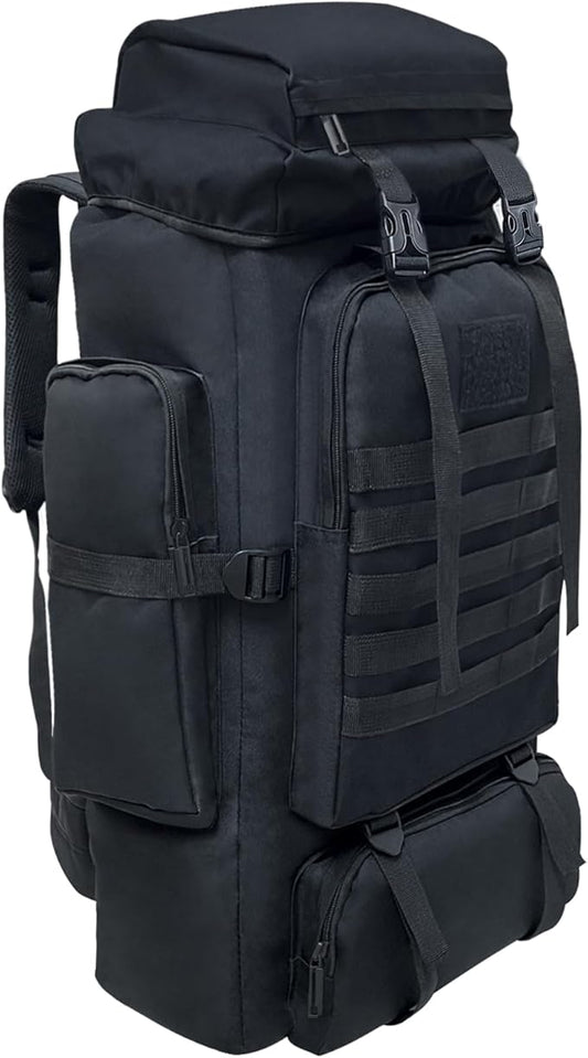80L/100L Hiking Camping Backpack Outdoor Travel Climbing Rucksack Military Trekking Knapsack Molle 3 Days Assault Pack