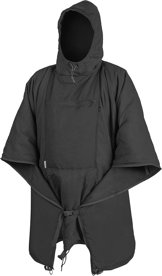 Helikon-Tex Swagman Roll Military Poncho - Multi-purpose Poncho & Emergency Poncho - Survival Gear - Woobie Blanket & Jacket