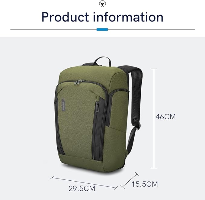 Kingsons Travel Backpack Travel Laptop Backpack Business Computer Bag Waterproof Large Capacity for Men Women
