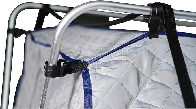 Winter Insulation Liner for Soft Roof Top Tent – 3-Layer 210D Polyester + Cotton Liner – Suite for 95"*48"*51"/240x120x130cm Soft Shell roof top Tent.