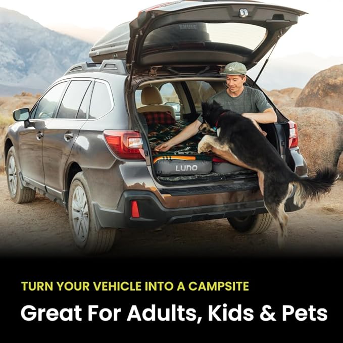 Luno AIR Mattress 2.0 Car Camping - Fits Subaru Ascent, Ford Explorer, & More