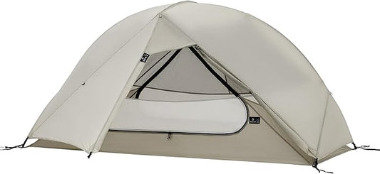 Thous Winds Camping Tent, 1 Person Lightweight Tent for Backpacking, Ultralight Easy Setup Waterproof Camping Tent, for Outdoor Trekking Mountaineering